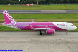 Chofu Spotter Ariaさんが、仙台空港で撮影したピーチ A320-251Nの航空フォト（飛行機 写真・画像）