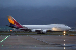 Nanoeさんが、関西国際空港で撮影したアシアナ航空 747-48EF/SCDの航空フォト（飛行機 写真・画像）