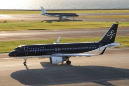アオハルさんが、中部国際空港で撮影したスターフライヤー A320-214の航空フォト（飛行機 写真・画像）