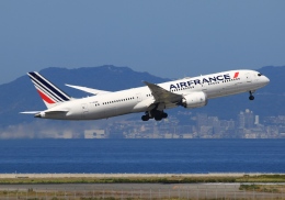 Lotusさんが、関西国際空港で撮影したエールフランス航空 787-9の航空フォト（飛行機 写真・画像）