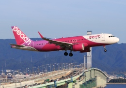 Lotusさんが、関西国際空港で撮影したピーチ A320-251Nの航空フォト（飛行機 写真・画像）