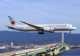 Lotusさんが、関西国際空港で撮影したエア・カナダ 787-9の航空フォト（飛行機 写真・画像）