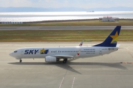 いかなごのくぎ煮さんが、神戸空港で撮影したスカイマーク 737-82Yの航空フォト（飛行機 写真・画像）