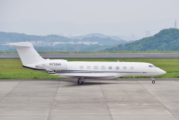 みどさんが、岡山空港で撮影したアメリカ企業所有の航空フォト（飛行機 写真・画像）