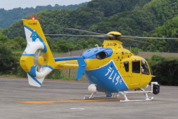 ランチパッドさんが、静岡ヘリポートで撮影した中日本航空 EC135P2+の航空フォト（飛行機 写真・画像）