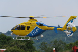 ランチパッドさんが、静岡ヘリポートで撮影した中日本航空 EC135P2+の航空フォト（飛行機 写真・画像）