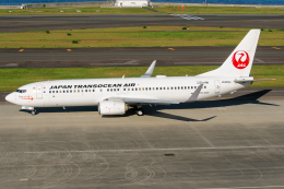 きんめいさんが、中部国際空港で撮影した日本トランスオーシャン航空 737-846の航空フォト（飛行機 写真・画像）