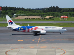 鷹７１さんが、成田国際空港で撮影したマレーシア航空 737-8H6の航空フォト（飛行機 写真・画像）