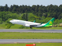 鷹７１さんが、成田国際空港で撮影したスプリング・ジャパン 737-8ALの航空フォト（飛行機 写真・画像）