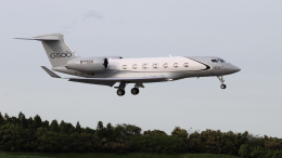 raichanさんが、成田国際空港で撮影したアメリカ個人所有 G500 (G-VII)の航空フォト（飛行機 写真・画像）