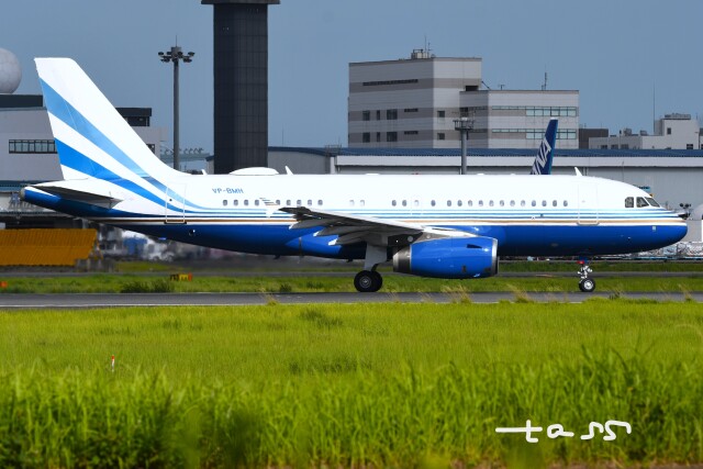 tassさんが、成田国際空港で撮影したラスベガス サンズ A319-133CJの航空フォト（飛行機 写真・画像）