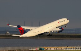 ハム太郎。さんが、羽田空港で撮影したデルタ航空 A350-941の航空フォト（飛行機 写真・画像）