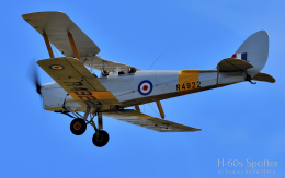 H-60s Spotterさんが、ダックスフォード飛行場で撮影したClassic Wings DH.82A Tiger Mothの航空フォト（飛行機 写真・画像）