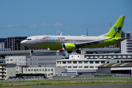 piratさんが、福岡空港で撮影したジンエアー 737-8-MAXの航空フォト（飛行機 写真・画像）
