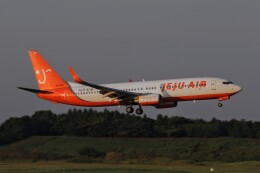 hana777さんが、成田国際空港で撮影したチェジュ航空 737-8BKの航空フォト（飛行機 写真・画像）