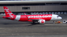 リューキさんが、成田国際空港で撮影したタイ・エアアジア A320-251Nの航空フォト（飛行機 写真・画像）