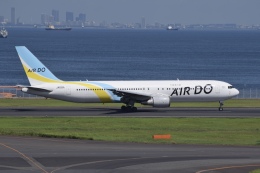 箕島さんが、羽田空港で撮影したAIR DO 767-381/ERの航空フォト（飛行機 写真・画像）