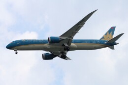 フッ軽の極美さんが、シンガポール・チャンギ国際空港で撮影したベトナム航空 787-9の航空フォト（飛行機 写真・画像）