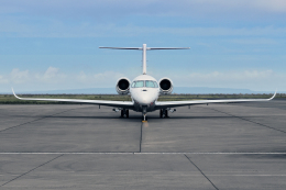CL&CLさんが、奄美空港で撮影した国土交通省 航空局 Citation Longitude (Model 700)の航空フォト（飛行機 写真・画像）