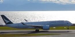 だーわるさんが、中部国際空港で撮影したキャセイパシフィック航空 A350-941の航空フォト（飛行機 写真・画像）