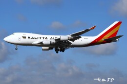 tassさんが、成田国際空港で撮影したカリッタ エア 747-4R7F/SCDの航空フォト（飛行機 写真・画像）