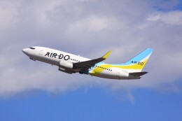 けいとパパさんが、羽田空港で撮影したAIR DO 737-781の航空フォト（飛行機 写真・画像）