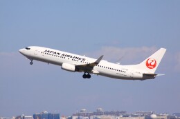 けいとパパさんが、羽田空港で撮影した日本航空 737-846の航空フォト（飛行機 写真・画像）