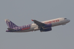 よっしぃさんが、香港国際空港で撮影した香港エクスプレス A320-232の航空フォト（飛行機 写真・画像）