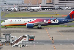 HND Spotter Cさんが、羽田空港で撮影したデルタ航空 A350-941の航空フォト（飛行機 写真・画像）