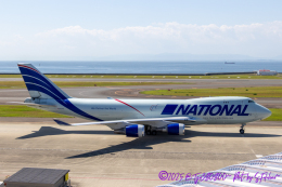 謎のタイ人さんが、中部国際空港で撮影したナショナル・エアラインズ 747-446F/SCDの航空フォト（飛行機 写真・画像）