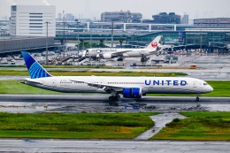 矢塚秀さんが、羽田空港で撮影したユナイテッド航空 787-10の航空フォト（飛行機 写真・画像）
