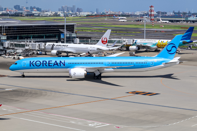 Y.Dさんが、羽田空港で撮影した大韓航空 787-10の航空フォト（飛行機 写真・画像）