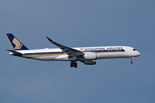 シグナス021さんが、羽田空港で撮影したシンガポール航空 A350-941の航空フォト（飛行機 写真・画像）