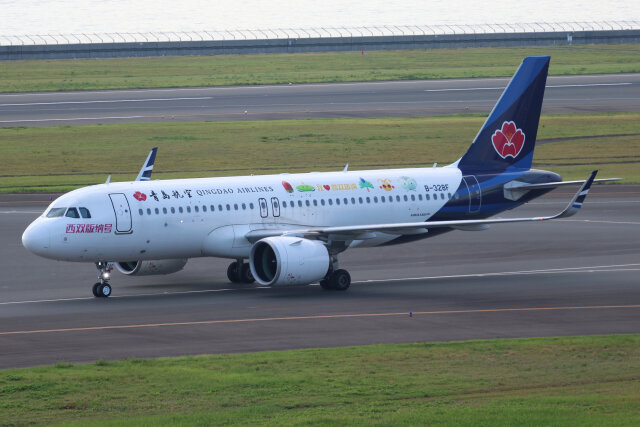 yabyanさんが、中部国際空港で撮影した青島航空 A320-271Nの航空フォト（飛行機 写真・画像）