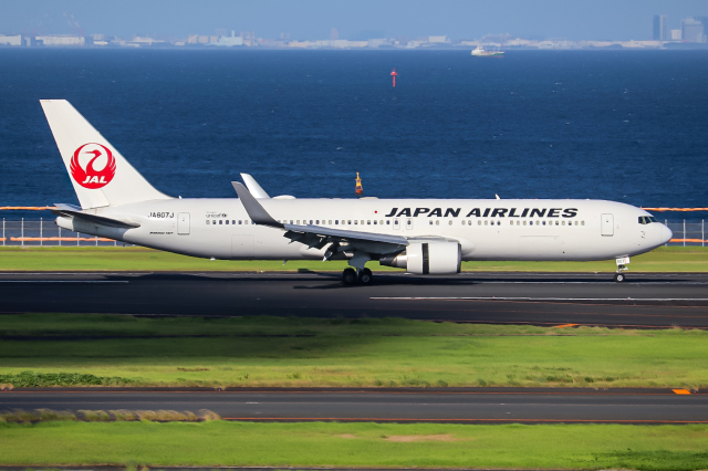 Y.Dさんが、羽田空港で撮影した日本航空 767-346/ERの航空フォト（飛行機 写真・画像）