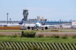 成田国際空港の撮影スポット「さくらの山」で撮影された飛行機の写真です。