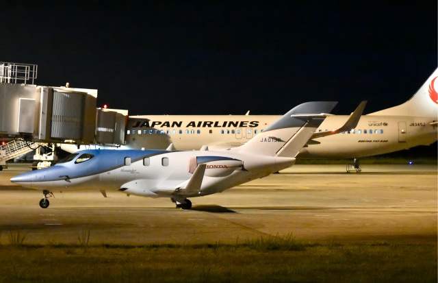 katsuura.Dさんが、徳島空港で撮影した日本法人所有 HA-420の航空フォト（飛行機 写真・画像）