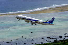 狛犬さんが、石垣空港で撮影した全日空 A321-272Nの航空フォト（飛行機 写真・画像）