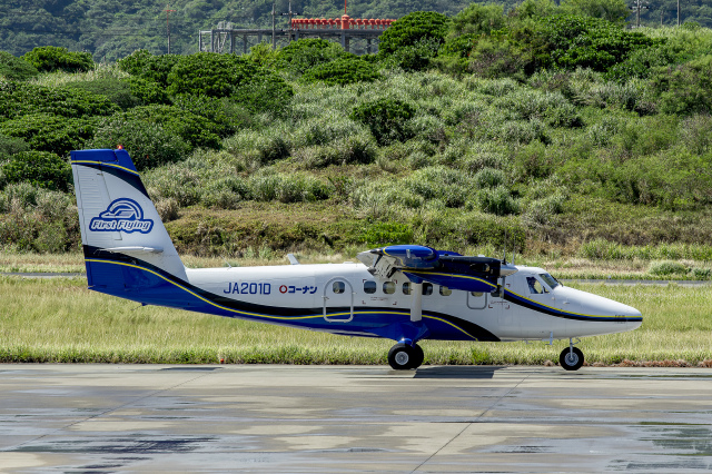 狛犬さんが、石垣空港で撮影した第一航空 DHC-6-400 Twin Otterの航空フォト（飛行機 写真・画像）