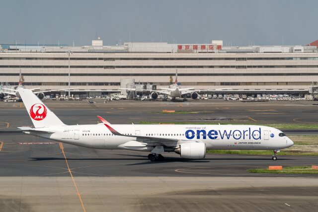 ハセタさんが、羽田空港で撮影した日本航空 A350-941の航空フォト（飛行機 写真・画像）