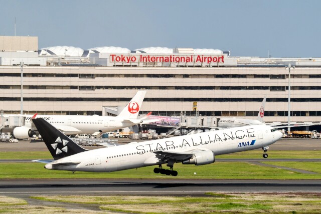 ハセタさんが、羽田空港で撮影した全日空 767-381/ERの航空フォト（飛行機 写真・画像）
