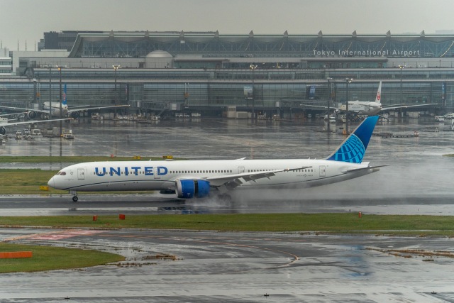 ハセタさんが、羽田空港で撮影したユナイテッド航空 787-10の航空フォト（飛行機 写真・画像）