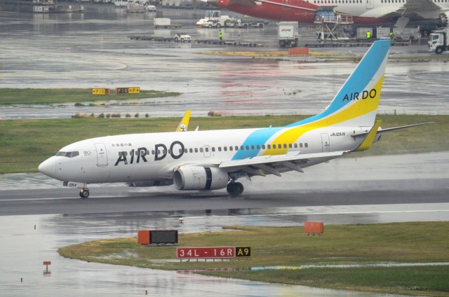 ハセタさんが、羽田空港で撮影したAIR DO 737-781の航空フォト（飛行機 写真・画像）