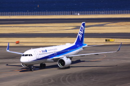 けいとパパさんが、羽田空港で撮影した全日空 A320-271Nの航空フォト（飛行機 写真・画像）