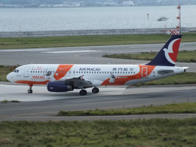 Y@RJGGさんが、関西国際空港で撮影したマカオ航空 A320-232の航空フォト（飛行機 写真・画像）