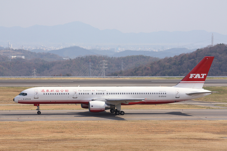 遠東航空 Boeing 757 0 B 岡山空港 航空フォト By Cal99さん 撮影08年03月28日
