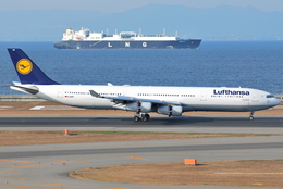 jun☆さんが、中部国際空港で撮影したルフトハンザドイツ航空 A340-313Xの航空フォト（飛行機 写真・画像）