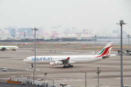 マスターＭさんが、羽田空港で撮影したスリランカ航空 A340-313Xの航空フォト（飛行機 写真・画像）