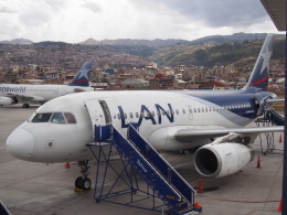 ken⭐︎myjさんが、アレハンドロ・ベラスコ・アステテ国際空港で撮影したラン航空 A319-132の航空フォト（飛行機 写真・画像）