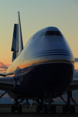 maruさんが、中部国際空港で撮影したラスベガス サンズ 747SP-31の航空フォト（飛行機 写真・画像）